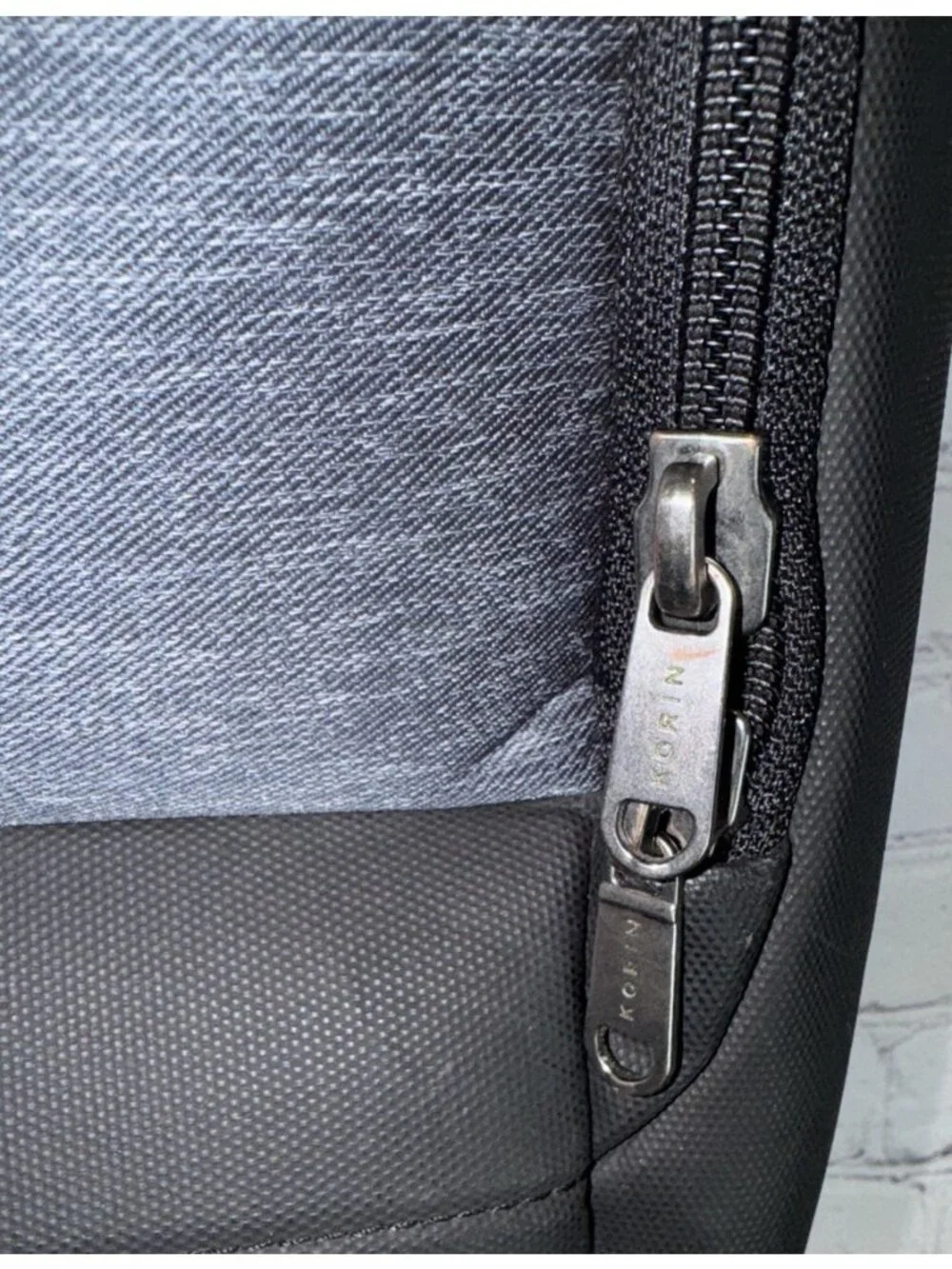 KORIN Design FlexPack Pro Gray Anti Theft Backpack
